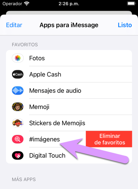 lo que olvidaste al bloquear el iPhone de tu hijo: deslizar a la izquierda para eliminar #imágenes de favoritos