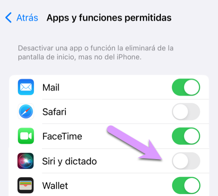 cinco cosas que olvidaste al bloquear el iPhone de tus hijos: vuelve a desactivar Siri en el Tiempo en Pantalla