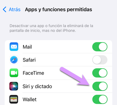 five things you forgot locking down your kids iPhone: temporarily enable Siri & Dictation