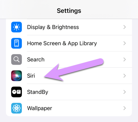 locking down an iPhone: Siri settings